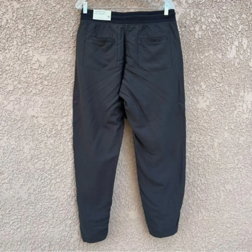 Soft‎ Surroundings Jogger Pants Womens M Embroidered Serengeti in Vintage Black - Picture 2 of 12